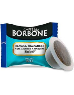 50 gélules Borbone Bleu comp. Bialetti
