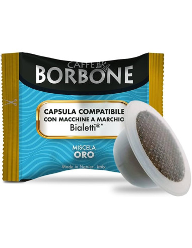 50 gélules Borbone Oro comp. Bialetti