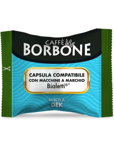 50 gélules Borbone Composant de revêtement Bialetti